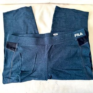 Fila capri lounge pants. Very stretchy 🩶 grey size xl
